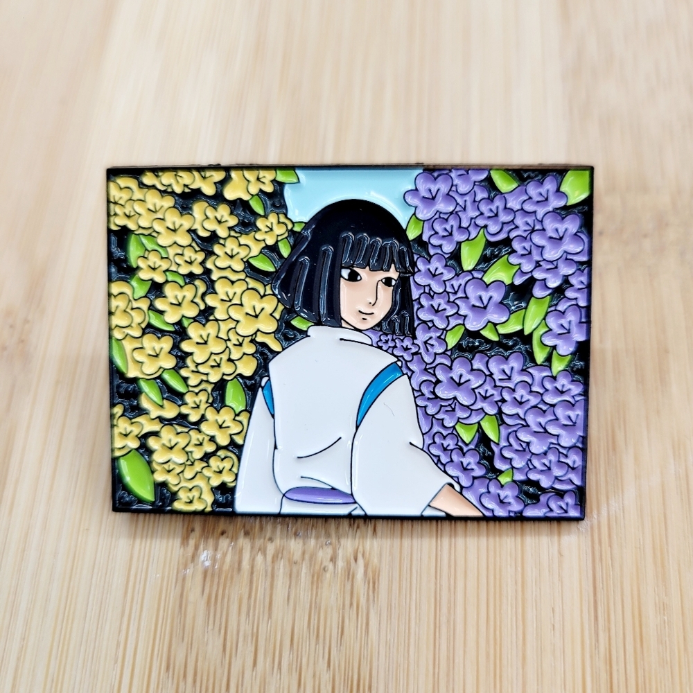 2/$20 Brand New Spirited Away Haku Pin Brooch